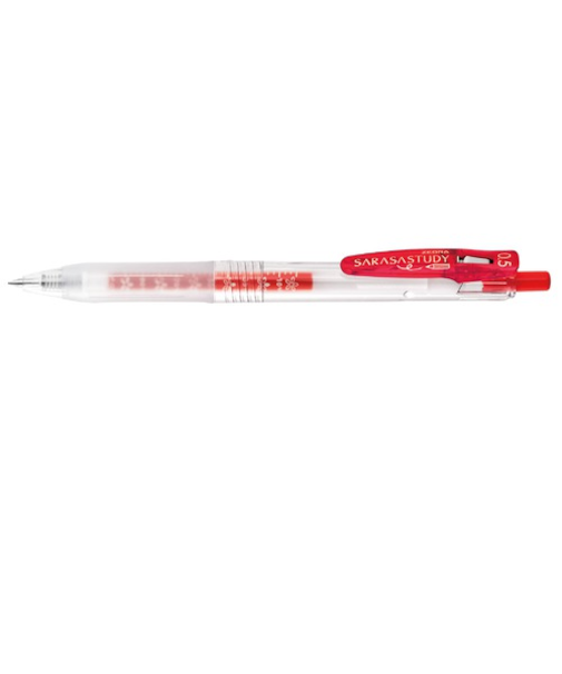 ゼブラ（ZEBRA）　サラサスタディ　0.5mm　JJM88‐レッド