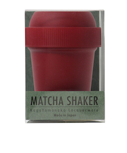 吉村 抹茶シェイカー 加賀山中塗 古代朱