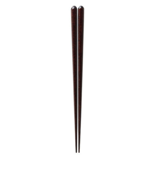 イシダ　食洗箸　紅一半　23.5cm