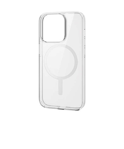 【iPhone15Pro】　エレコム（ELECOM）　ハイブリッドケース　MAGKEEP　PM-A23CMAG02WH　ホワイト