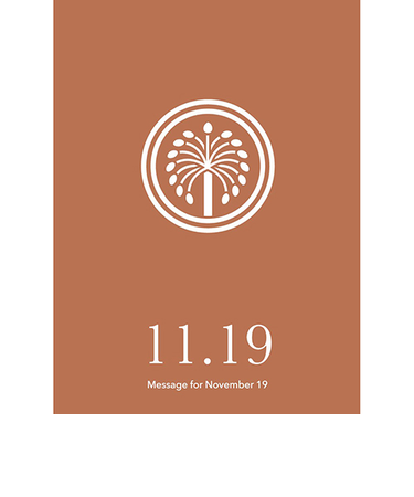 草紙堂　花結びメッセージカード　11月19日