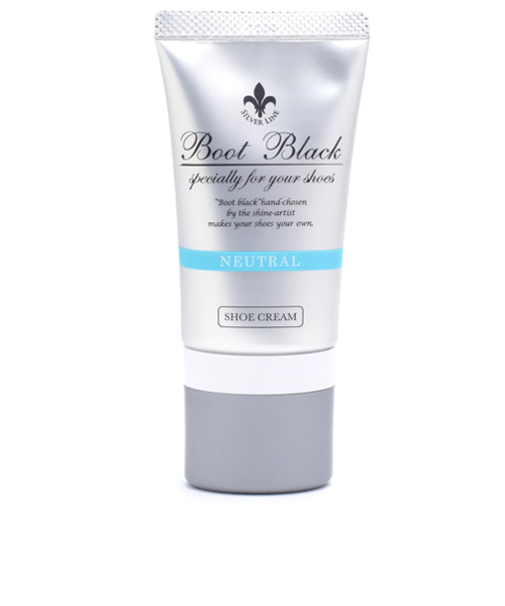 コロンブス（COLUMBUS）　ブートブラックシルバーライン　ツヤ革靴用クリーム　チューブ　45g　ニュートラル