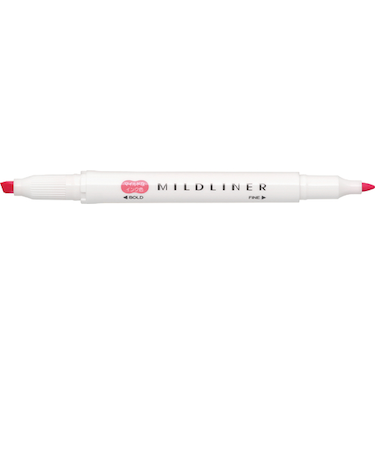 ゼブラ（ZEBRA）　マイルドライナー　WKT7‐MCOP　マイルドコーラルピンク