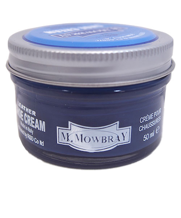 M.モゥブレィ（M.MOWBRAY）　シュークリームジャー　50mL　アッシュブルー