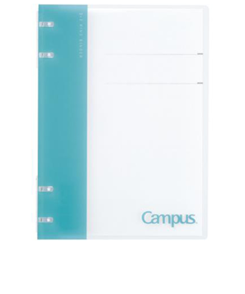 コクヨ（KOKUYO）　キャンパスノートのように使えるバインダー（2×2リング）　A5　ル-NP134LB　ライトブルー