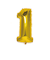 いろは出版　ナンバーバルーン　[1]　SFNG-01　ゴールド