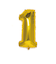 いろは出版　ナンバーバルーン　[1]　SFNG-01　ゴールド