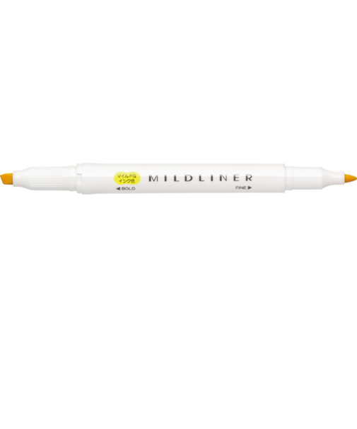 ゼブラ（ZEBRA）　マイルドライナー　WKT7‐MLY　マイルドレモンイエロー