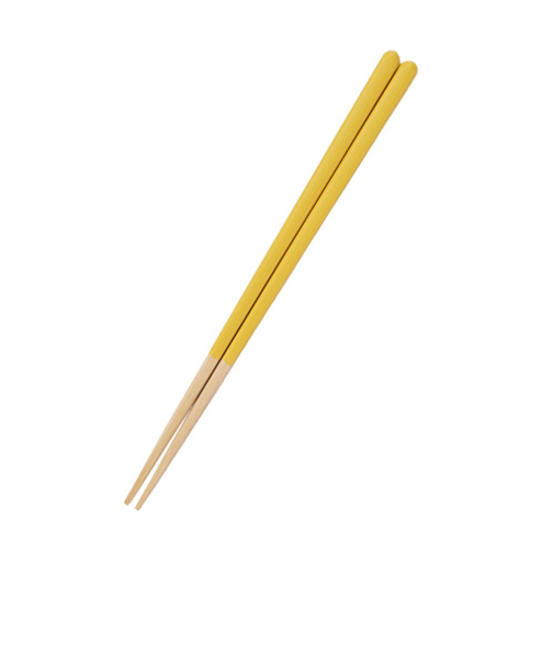 藤栄（FUJIEI）　ほんとうにすべらないお箸　スタンダード　マイルドYE　23cm