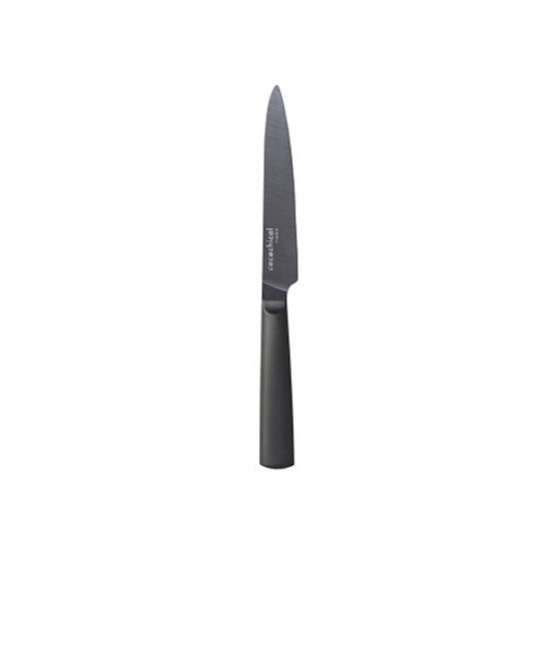 京セラ（KYOCERA）　ココチカル（cocochical）　セラミックナイフ　スライス（ギザ刃）　12.5cm　CLB-B125G-BK　ブラック