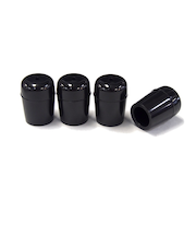 エラストマー脚キャップ　パイプ用　黒　9．5mm