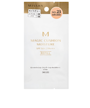 ミシャ（MISSHA）　M　クッション　ファンデーション　モイスチャー　レフィル　No.23　自然な肌色