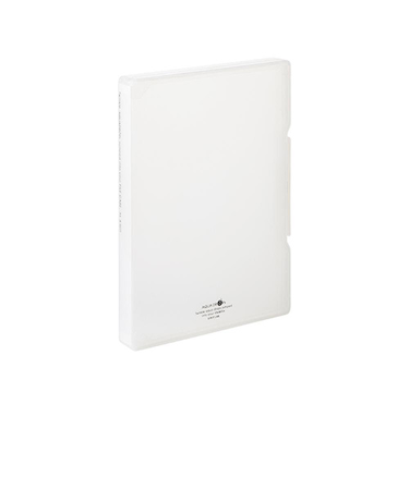 リヒトラブ（LIHIT　LAB.）　AQUA　DROPs　ファイルケース　A4　A－5029－1　乳白