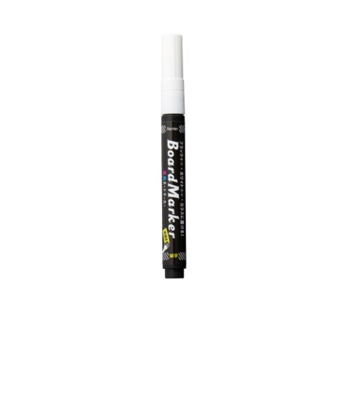 レイメイ　蛍光ボードマーカー　細字　ホワイト　LBM1045W