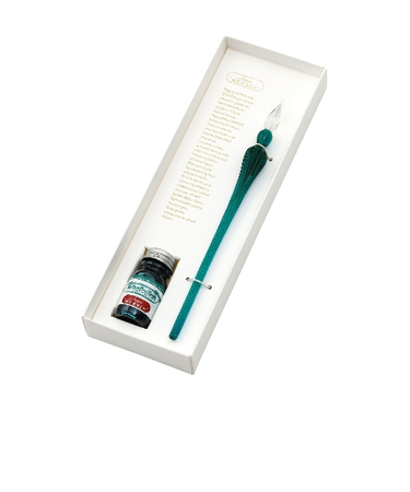 エルバン（HERBIN）　Parisカラーズ　ガラスペンつむぎ＆ミニインクセット　パリ・メトロ