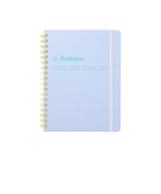 デルフォニックス（DELFONICS）　ロルバーン　ポケット付メモ　スコラ　L　501230　360　ライトブルー