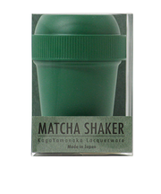 吉村　抹茶シェイカー　加賀山中塗　深草色