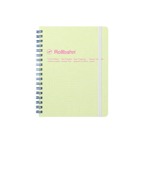 デルフォニックス（DELFONICS）　ロルバーン　ポケット付メモ　スコラ　L　501230　244　ライトグリーン