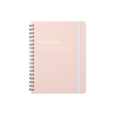 デルフォニックス（DELFONICS）　ロルバーン　ポケット付メモ　スコラ　L　501230　526　ベビーピンク