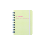 デルフォニックス（DELFONICS）　ロルバーン　ポケット付メモ　スコラ　M　501229　244　ライトグリーン