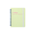 デルフォニックス（DELFONICS）　ロルバーン　ポケット付メモ　スコラ　M　501229　244　ライトグリーン
