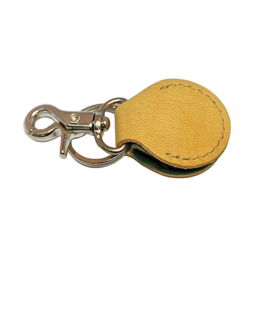 レザークラフトキット　キー＆コインホルダー　黄