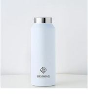 レボマックス（REVOMAX）　STANDARD　WITHOUT　CAP　12oz　Slim　マットホワイト