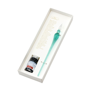 エルバン（HERBIN）　Parisカラーズ　ガラスペンつむぎ＆ミニインクセット　パリの屋根