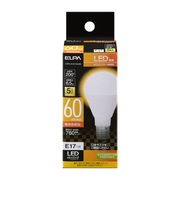 エルパ（ELPA）　LED電球　ミニクリプトン球形　LDA7LGE17G4106　電球色