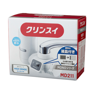 クリンスイ　蛇口取付型浄水器　MD211－WT