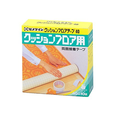 セメダイン　クッションフロアテープ40　40mm×10M
