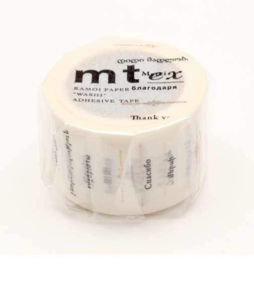 カモ井　mt　ex　MTEX1P57R　世界の言葉ありがとう