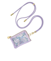 ノフェス（nofes）　ショルダーメッシュポーチ　NSP1214　ミルキーバイオレット