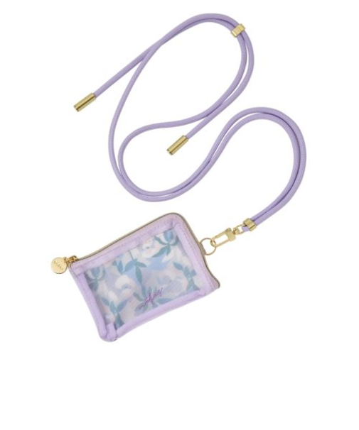 ノフェス（nofes）　ショルダーメッシュポーチ　NSP1214　ミルキーバイオレット