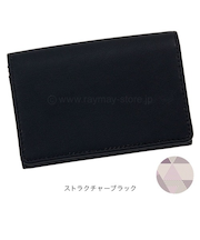 ノフェス（nofes）　ネームカードケース　NSN1215　ストラクチャーブラック
