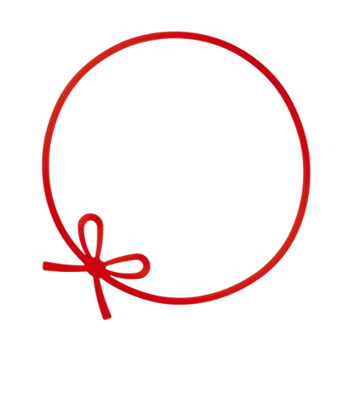 コクヨ（KOKUYO）　ゴムバンド「和ごむ」　コム－W1R　紅（あか）　7本入