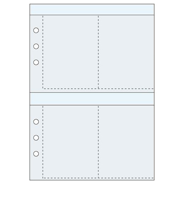 ケプト（Kept）　カードケース（6穴）　リフィル　A5　KP54