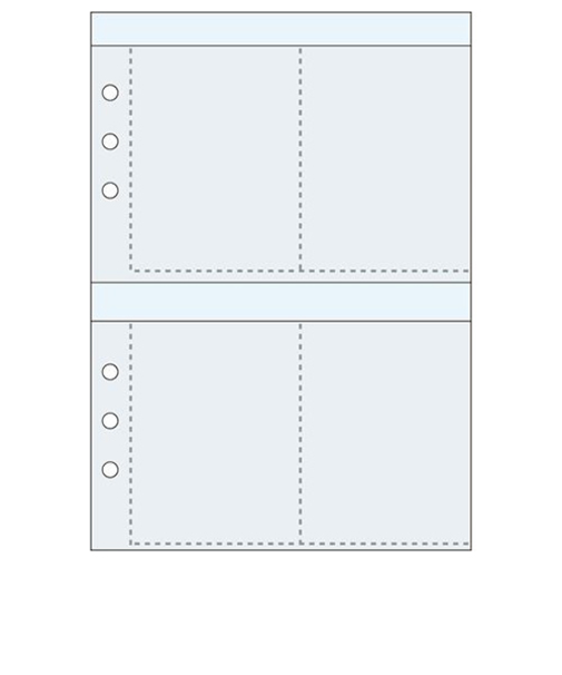 ケプト（Kept）　カードケース（6穴）　リフィル　A5　KP54