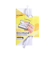 クツワ　ワンハンド単語カード　小　SC234　イエロー