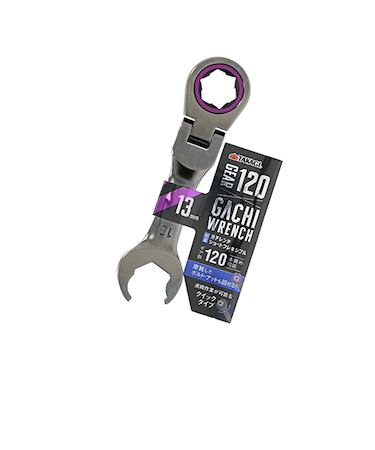高儀（TAKAGI）　ガチレンチショートフレキシブル　13mm