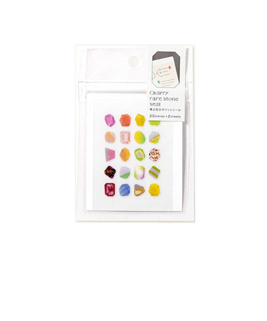 いろは出版　Quarryレアストーンシール　ピンクコレクション