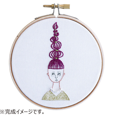 MIYUKI　nuie　刺しゅうキット　もりもり　HCA15　5