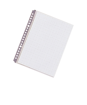 リヒトラブ（LIHIT　LAB.）　ルポ・リーンフォース　クリヤーポケット　A5　N－2010　グレー