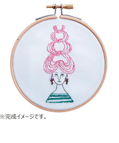 MIYUKI　nuie　刺しゅうキット　ねじねじ　HCA15　6