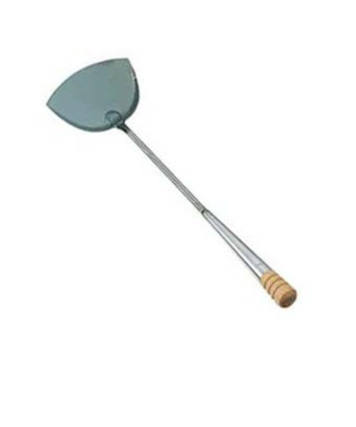 カンダ　鉄（上）中華ヘラ　小　柄穴