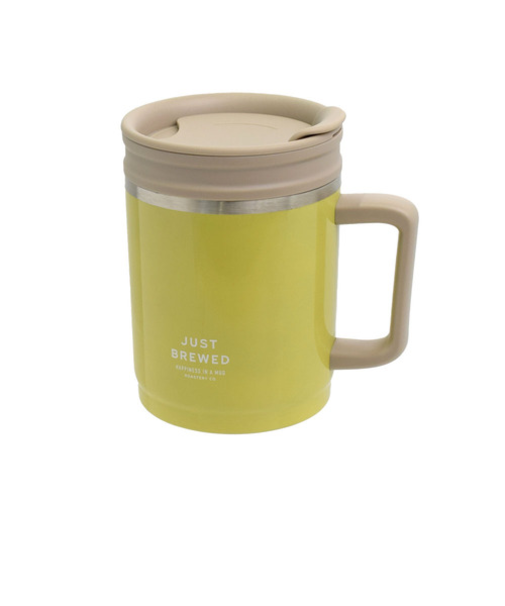 サブヒロモリ　サブ（Sabu）　ブリュード　温められるサーモマグカップ　400mL　イエロー