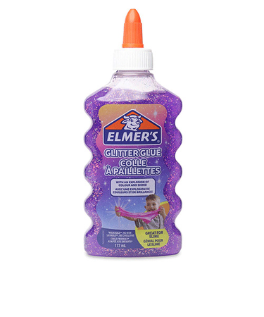 エルマーズ（ELMER’S）　グリッターグルー　多目的用　パープル　177mL
