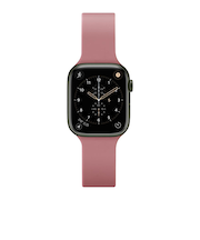 ピージーエー（PGA）　AppleWatch　42／41／40／38mm用　シリコンバンド　ピンク