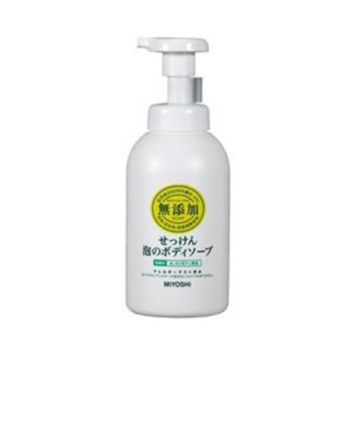 ミヨシ石鹸　無添加せっけん　泡のボディソープ　500mL