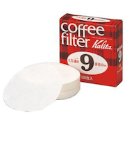 カリタ（Kalita）　丸型濾紙　68mm＃9　100枚入